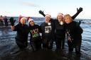 Braving the chill at Ayr's Boxing Day Dip