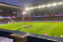 Ayr United fans travelled in their numbers to Ibrox for the Scottish Cup fifth round tie.