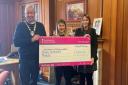 South Ayrshire Council made the donation to the charity