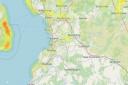 The Japanese knotweed map for South Ayrshire