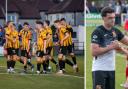 Beith's defeat to St Cadoc's on Wednesday gave a big boost to Auchinleck Talbot's title hopes.