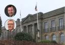 Councillor Peter Henderson (top inset) will retire as a councillor on June 30, while Brian McGinley (middle inset) has been replaced as leader of South Ayrshire Council's Labour group