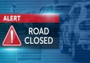 The A714 has been closed between Girvan and Pinmore