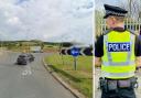 The incident took place on the A714  between the Shalloch Park Roundabout and Pinmore.