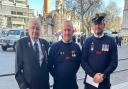 John Gourlay, Gary McGarvie and John Tait represented the RNLI's Girvan lifeboat station at Monday's service in Westminster Abbey.