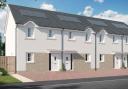 NHS Ayrshire and Arran will buy three midterrace homes in Bellway Homes Fardalehill development. Image Bellway Homes. Free to use by BBC partners