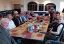 A recent meeting of the visually impaired group