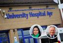 Siobhian Brown MSP and Allan Dorans MP both say they'll be watching closely to ensure the relocation of ICU beds away from University Hospital Ayr is only a temporary move.