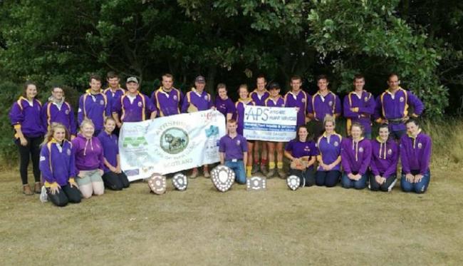 The Ayrshire Tug of War Club will compete in Northern Ireland next month (Photo - Mairi Fisher)