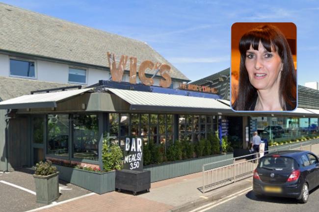 Margaret Ferrier MP is alleged to have visited Vic's Bar in Prestwick last year while she should have been self-isolating (Main image - Street View)