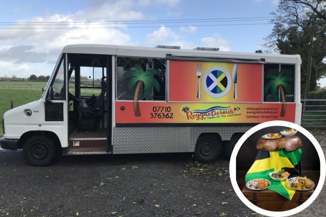 Derrick and Sharon Vaughan are bringing their Reggaelicious food truck to South Ayrshire