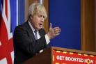 Boris Jonson Covid announcement: PM 'to scrap' Plan B measures in England. (PA)