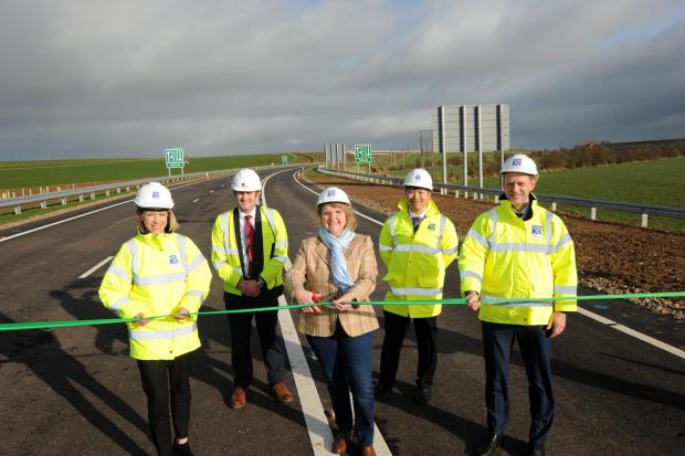 The bypass was officially opened in January (Image: Charlie Gilmour)