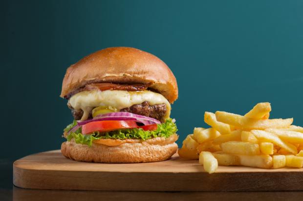 Ayr Advertiser: Burger and chips. Credit: Canva