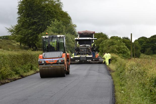 Sections of the B713 between Ayr and Dalmellington will be closed (Photo - Ayrshire Roads Alliance/Mike Scott)