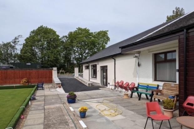 The new look Glengarnock Ironworks Bowling and Community Club