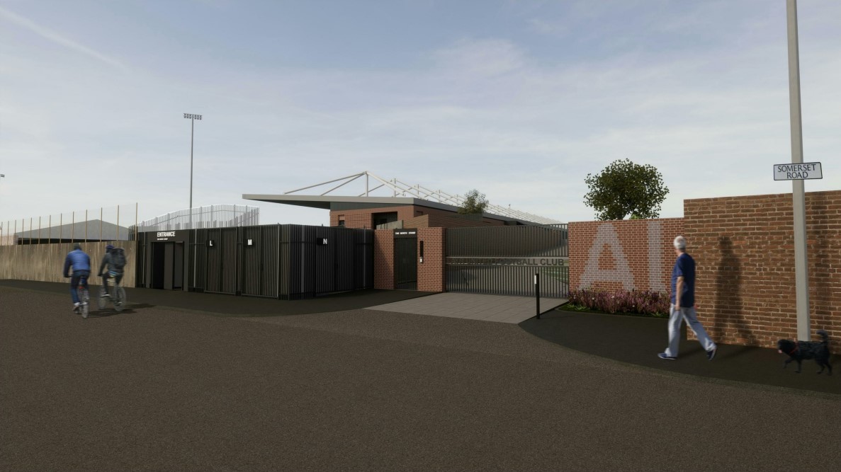 Ayr Uniteds plans for a new North Stand at Somerset Park have been approved by council planning officials