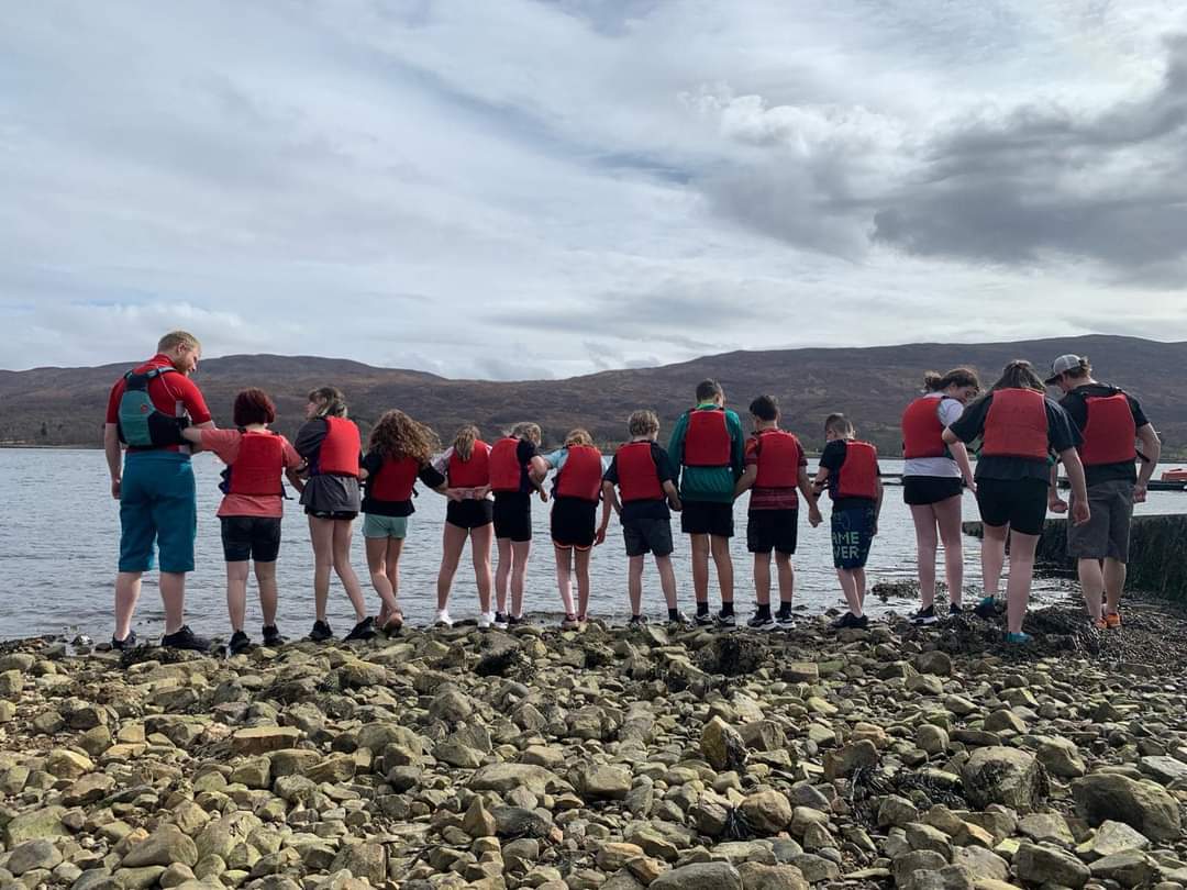 Helensburgh and Lomond Young Carers spent a week at Outward Bound, Loch Eil 