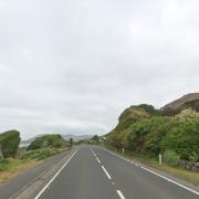 The A77 near Lendalfoot