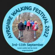 The first Ayrshire Walking Festival takes place over nine days next month