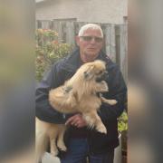 John Ward and his dog Benji died at the scene of the crash in Prestwick on September 9
