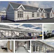 The planned building looks almost identical to the one destroyed in 2021, but the interior has been given a modern layout. Image Network Rail