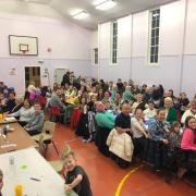 A night of family bingo at the Scout Centre, Troon