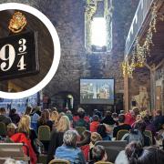 Harry Potter and the Philosopher's Stone was screened to a sell-out audience at Dundonald Castle