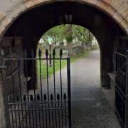 Ayr's Auld Kirk was vandalised on the evening of Thursday, May 25