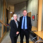 MSPs Sharon Dowey and Russell Findlay