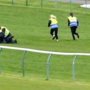 Protesters disrupted the Scottish Grand National at Ayr racecourse in April