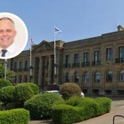 Conservative candidate Alan Lamont, inset, is the new councillor for Girvan and South Carrick on South Ayrshire Council