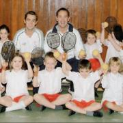 Heathfield Primary youngsters got tennis lessons back in 2003