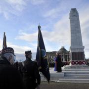 Hundreds gathered to pay their respects across South Ayrshire.