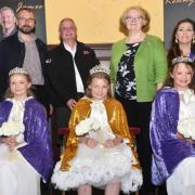 Troon Gala queen Naim Wylie was crowned by Joe Miller