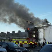 The Station Hotel fire in Ayr last Sepember