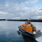 Troon RNLI launched two of its lifeboats