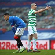 Scott Brown would not be drawn into talking about Ayr United's upcoming match at Ibrox.