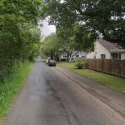 The narrow residential Woodhead Road in Coylton would be the only access to the proposed new holiiday park. Image Google. Free to use by BBC Partners
