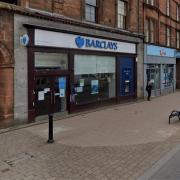The Barclays branch in Ayr's High Street will close its doors for the last time on May 10