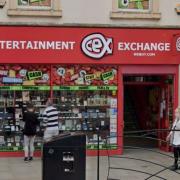 The Cex store sits in Ayr town centre