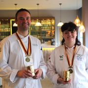 The pair tasted success at the Culinary Olympics