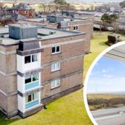 The property at Crosbie Court offers stunning views
