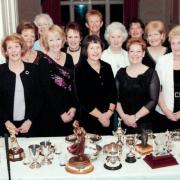 The ladies prizewinners at Ayr Seafield Golf Club in 2004
