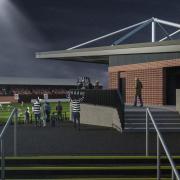 The  new stand