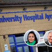 Siobhian Brown MSP and Allan Dorans MP both say they'll be watching closely to ensure the relocation of ICU beds away from University Hospital Ayr is only a temporary move.