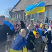A fundraiser has been organised in collaboration with the local Ukrainian community group.