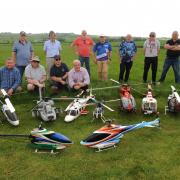The model helicopter fans gather in Irvine