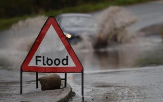 SEPA has issued a flood warning for the area