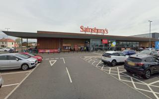 Sainsbury’s supermarket on Ayr Road, Prestwick